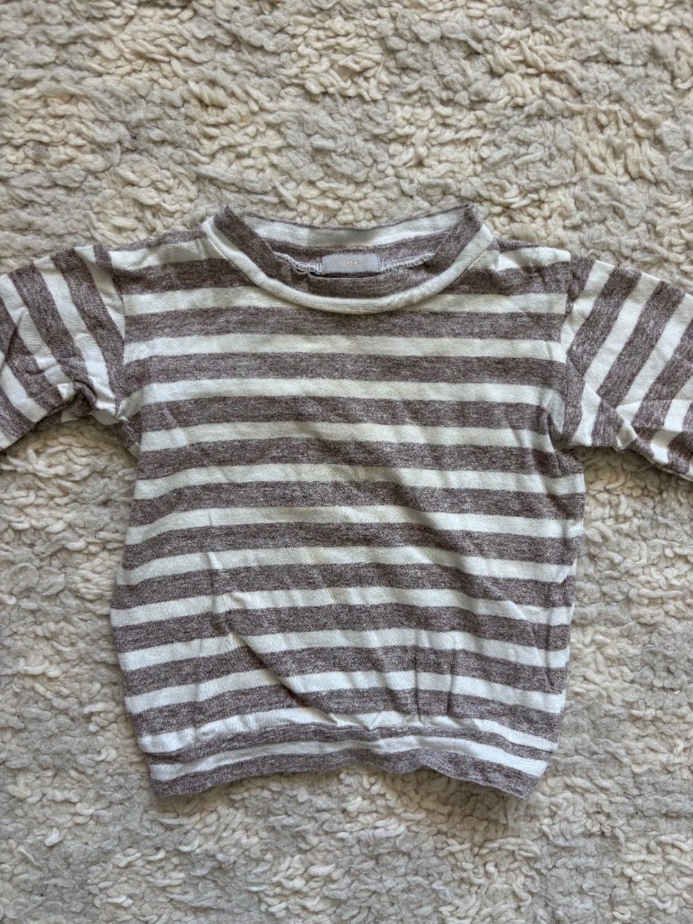 Makie Clothier Striped Long Sleeve Shirt Cotton Toddler Baby 12 / 18 mo